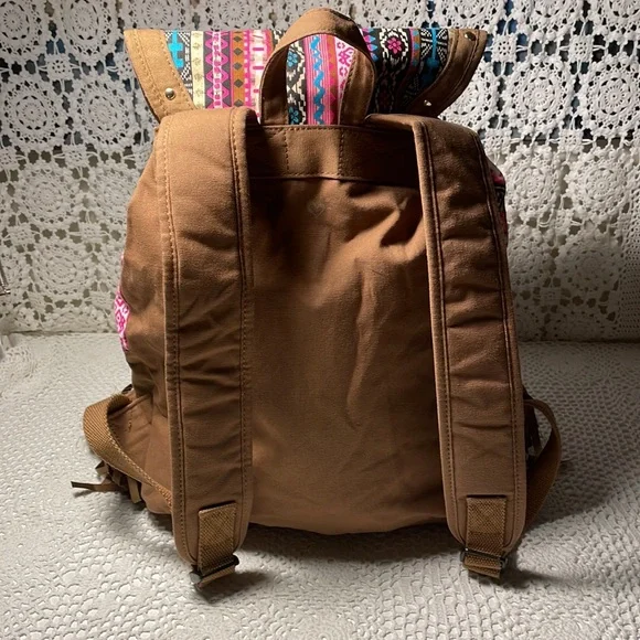 Justice Multicolor Fringe Backpack - Picture 5 of 15